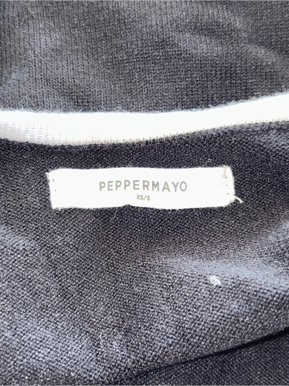 Peppermayo Knit Bodycon Tank Maxi Dress XS/S Colorblock Cutout Low Back Party - Picture 7 of 11